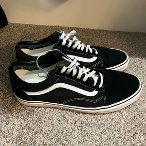 Vans Black Sneakers Size 14